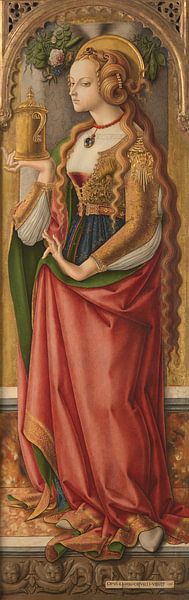 Mary Magdalene, Carlo Crivelli by Masterful Masters