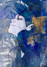 'I Want a Silk Blue Dress' by Kim Rijntjes