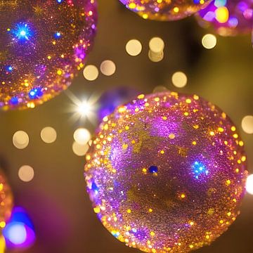 Glittering Orbs - A Dazzling Display