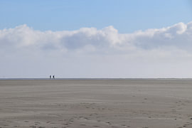 Strandspaziergang auf Schier von Erik Buitenhuis