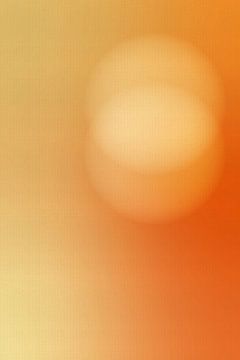 Retro jaren 70 neon kunst. Warme oranje gloed van Dina Dankers