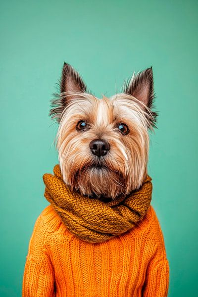 Cairn Terrier van Poster Art Shop