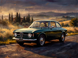 Tuscan Dusk Alfa Romeo Giulia Sprint GT
