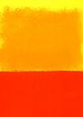 Moderner Abstrakt in Rot, Orange und Gelb. von Studio Allee Miniaturansicht