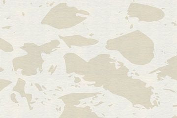 Zachte botanische vormen op canvas van Dina Dankers