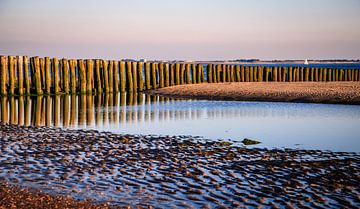 Beach in midsummer van Corinna van der Ven
