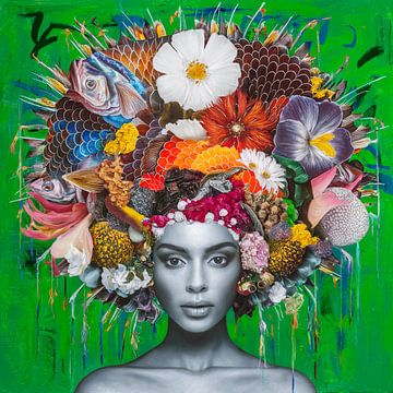 Natur - Schönheit - Portrait - Grün 07