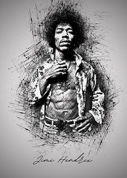 Jimi Hendrix sur Albi Art