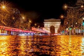 Paris am Abend von Michael Bulder