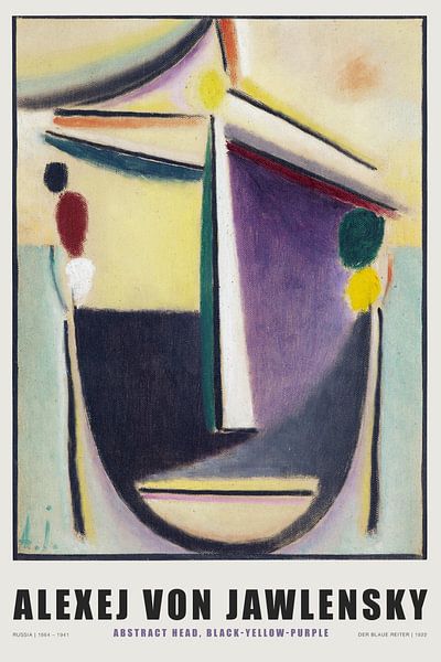 Alexej von Jawlensky - Abstrakter Kopf No. 3 von Old Masters