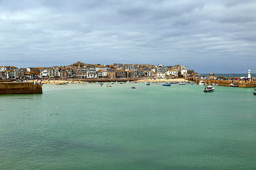 Hafen von St Ives England