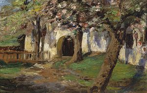 Olga Wisinger-Florian – Blühende Apfelbäume, 1906