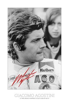 Giacomo Agostini 1975 TT Assen sur Harry Hadders