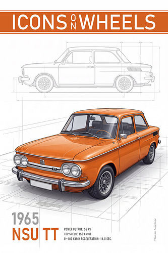 NSU TT sur Theodor Decker