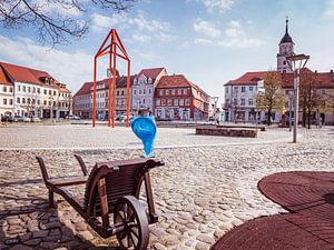 Vieille ville de Bischofswerda en Saxe sur Animaflora PicsStock