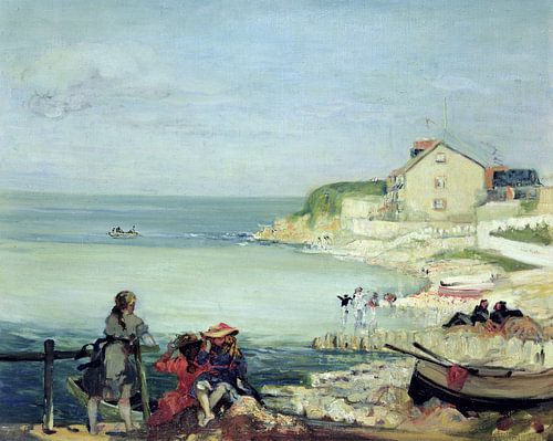 Charles Edward Conder,Scène de plage, Swanage