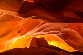 Der goldene Schimmer des Antelope Canyon