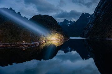 Trollfjord de nuit sur Severin Frank Fotografie