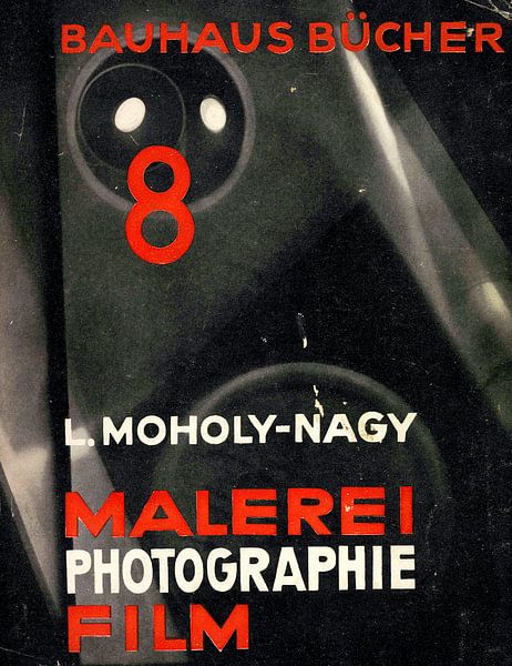 Malerei - Photografie - Film, Bauhaus Bücher 8, LÁSZLÓ MOHOLY-NAGY, 1925 von Atelier Liesjes