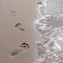 Fußspuren im Sand von Sandra Bechtold Miniaturansicht