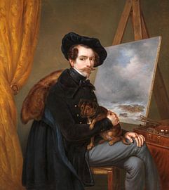 Self-portrait, Louis Meijer