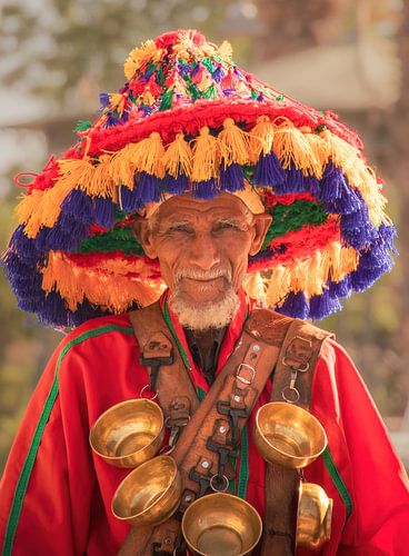 Waterdrager in Marokko