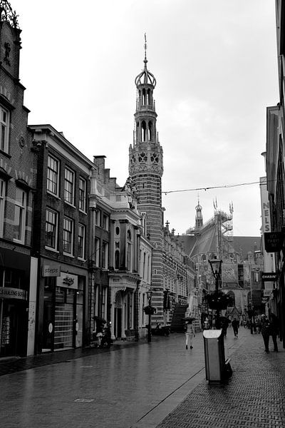 Alkmaar Nordholland Schwarz und Weiß von Hendrik-Jan Kornelis