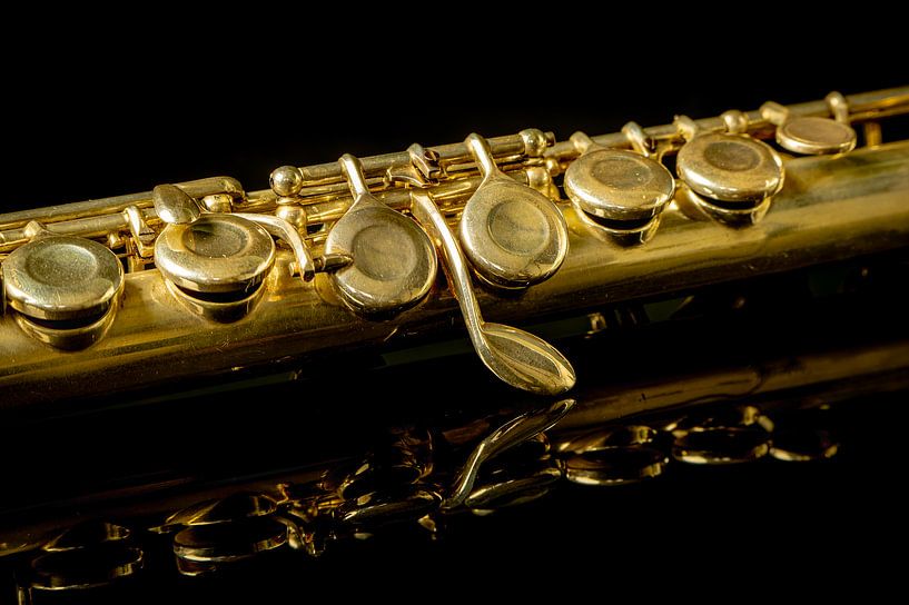 Transverse flute by Anton Steenbergen