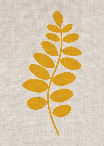 linen collection - sunkiss flower YELLOW