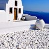 Blue Santorini/ Oia/ Griekenland van Sabrina Varao Carreiro