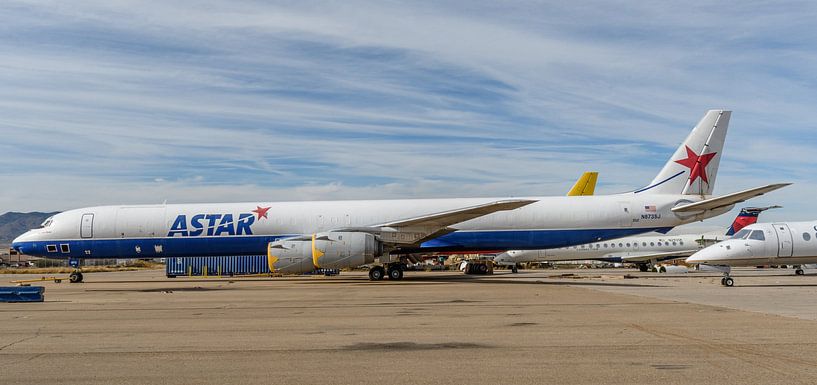 ASTAR Air Cargo Douglas DC-8-73CF. by Jaap van den Berg
