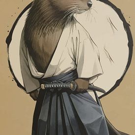 Otter Samurai 2 by MIROKKU