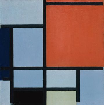 Compositie (1921), Piet Mondriaan