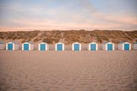 Strandhäuser auf Texel