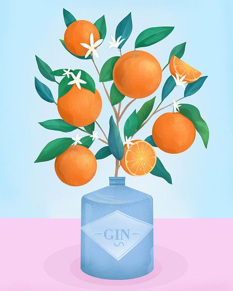 Oranges by Petra Lizde