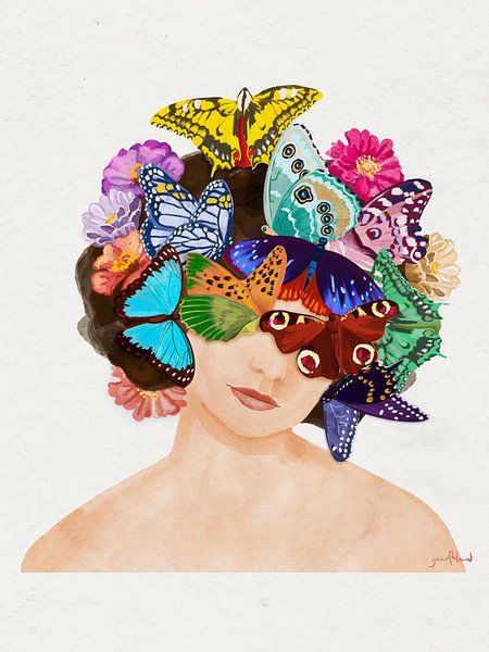 Fluttering Thoughts by Goed Blauw