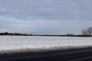 Ein sonniger Wintertag an der Ems