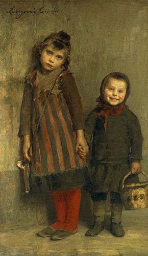 Buitengesloten van school, Emilio Longoni