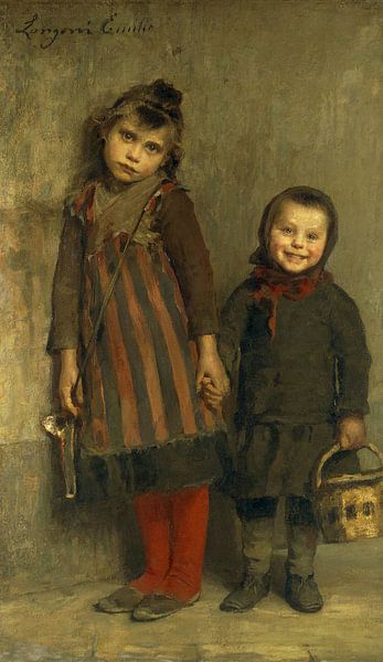 Von der Schule ausgesperrt, Emilio Longoni von Meisterhafte Meister