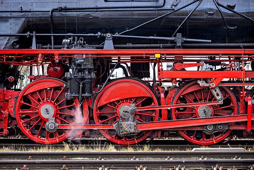 Historic steam locomotive