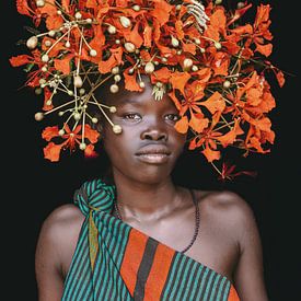 Mit Blumen geschmückt von Ingrid Koedood Photography