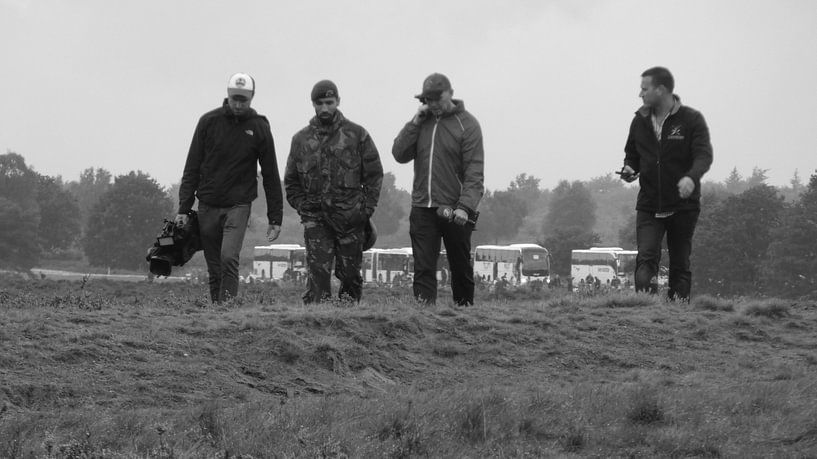 Militairen die terugkomen van een missie von Veluws