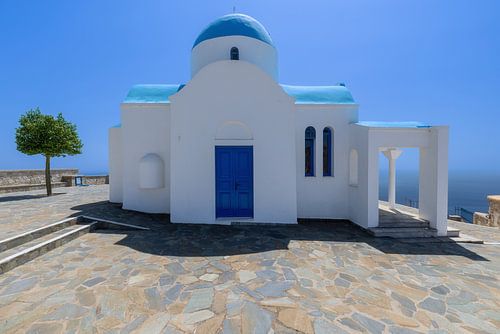 La Grèce en bleu et blanc