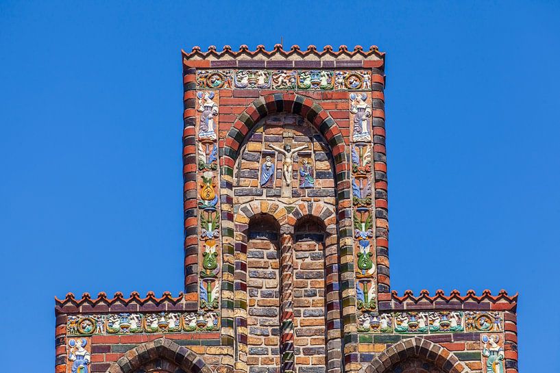 Historic Kerkhoffhaus , Rostock, Mecklenburg-Western Pomerania, Germany, Europe by Torsten Krüger