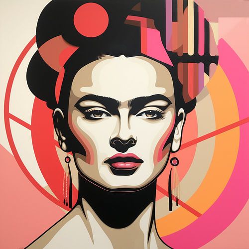 Cercles et lignes de Frida