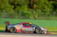 Ferrari 296 GT3 LM op Spa Francorchamps van Sjoerd van der Wal Fotografie thumbnail