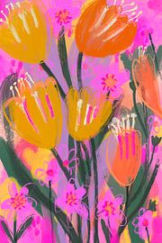 Wild Flower Field von Treechild