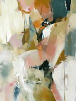 Modern en abstract in warme kleuren