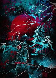 Neon-Samurai von John Dan