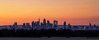 Francfort-sur-le-Main - Skyline au lever du soleil par Frank Herrmann Aperçu